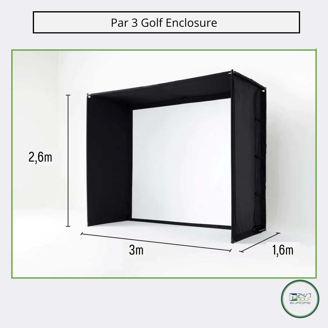 Cabine de golf 24h/24 et 7j/7