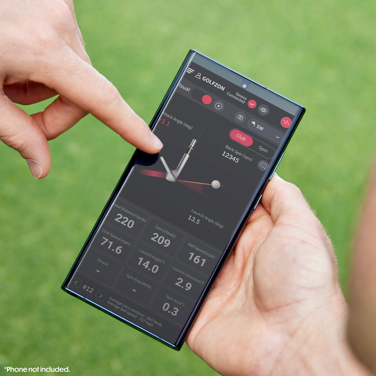 Simulateur et moniteur de lancement Golfzon WAVE