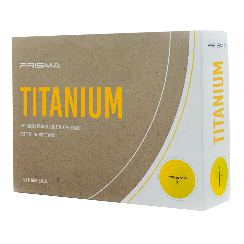 Balle de golf MASTERS 247 PRISM TITANIUM