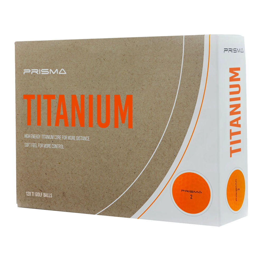 Balle de golf MASTERS 247 PRISM TITANIUM