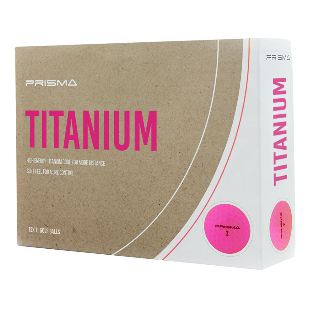 Balle de golf MASTERS 247 PRISM TITANIUM