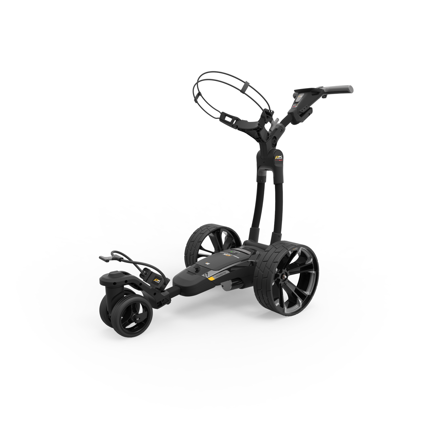 Chariot électrique POWAKADDY RX1 avec télécommande GPS XL-Plus