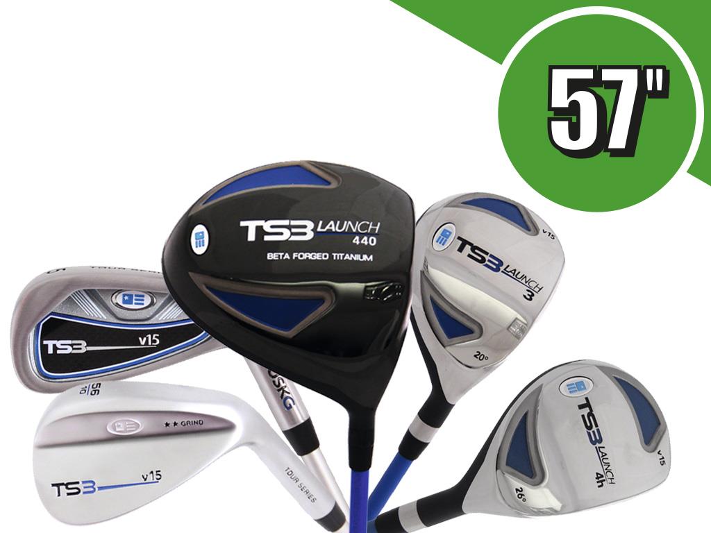 Ensemble de 10 clubs US Kids Golf Tour Series 57 pour gauchers