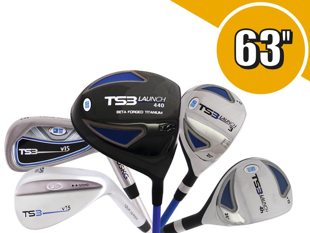 Ensemble de clubs US Kids Tour Series 63 de 10 pièces