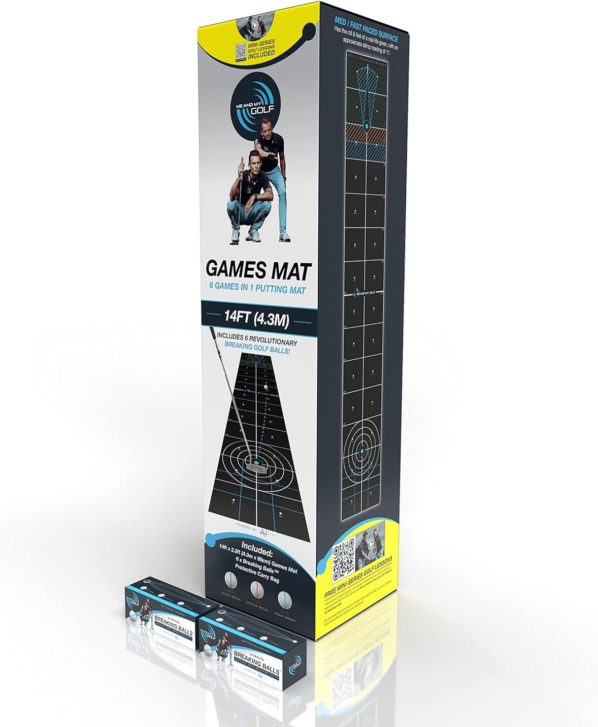 ME AND MY GOLF 6 in 1 Games Putting Mat