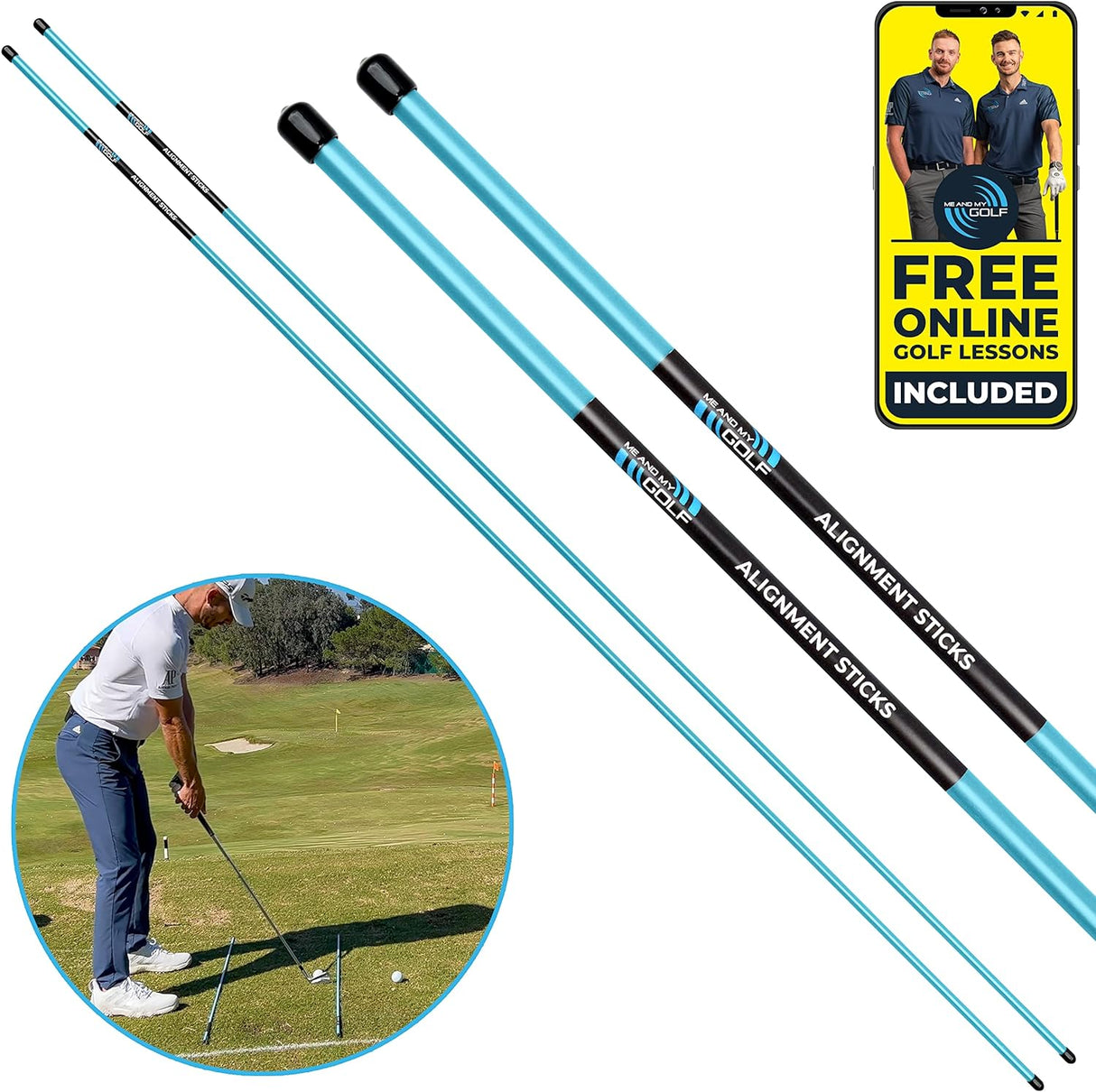 Bâtons d'alignement ME AND MY GOLF