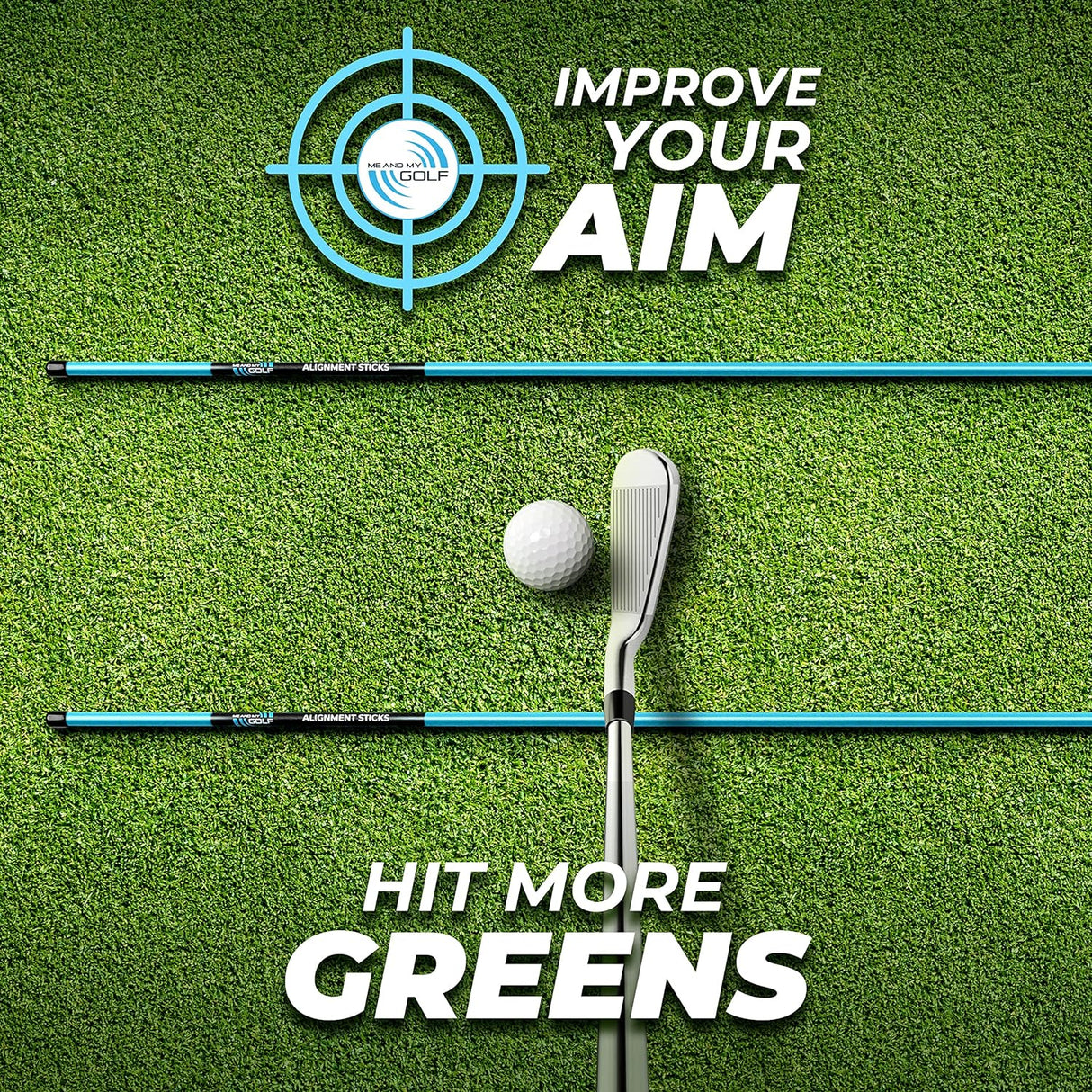 Bâtons d'alignement ME AND MY GOLF