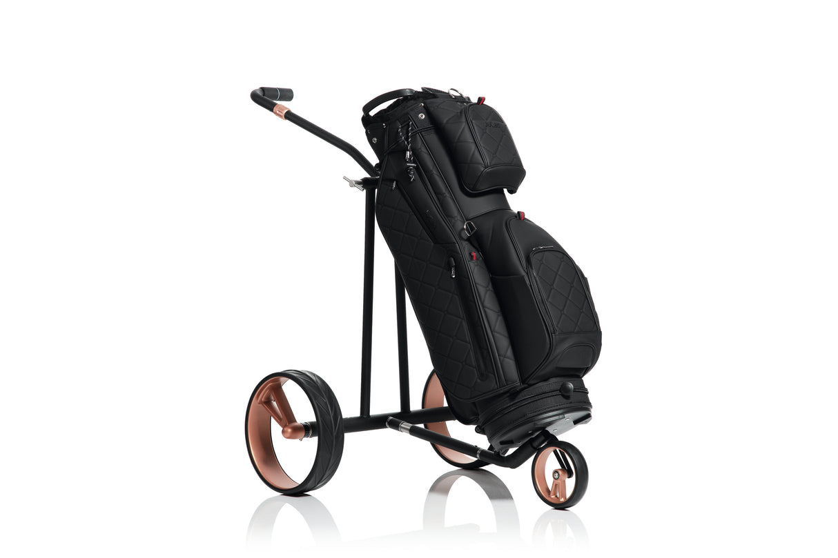 JuCad Phantom Titan Black on Black Rosé 3.0 - Elektrotrolley