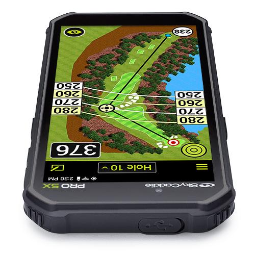 SkyCaddie PRO5X incl. étui en cuir