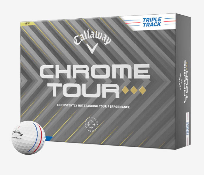 Balle de golf CALLAWAY Chrome Tour Triple Diamond Triple Track