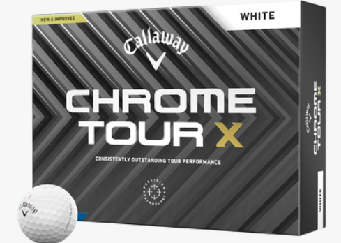 Balle de golf CALLAWAY Chrome Tour X