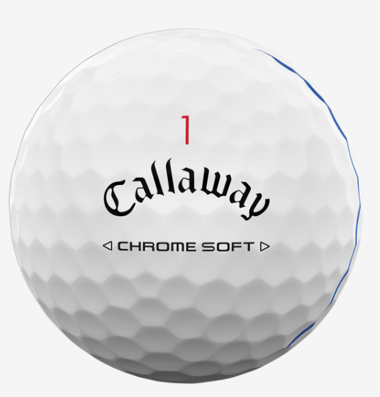 Balle de golf CALLAWAY Chrome Soft Triple Track