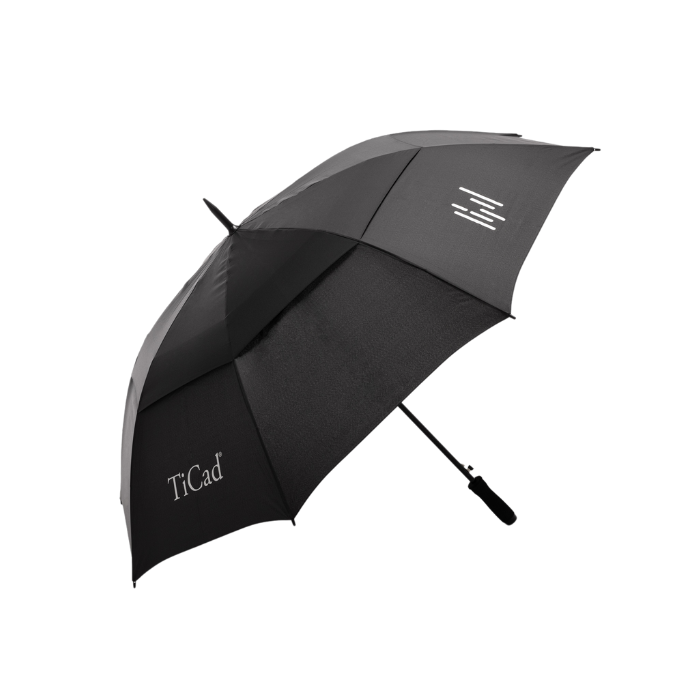 TiCad golf umbrella WINDBUSTER | with pen