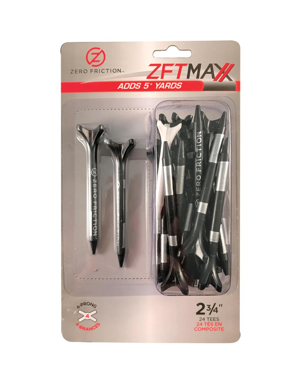 Té zéro friction MAXX 4 broches 2 3/4