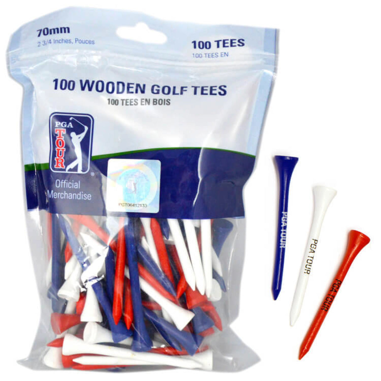 Tees de golf PGA TOUR 7 cm