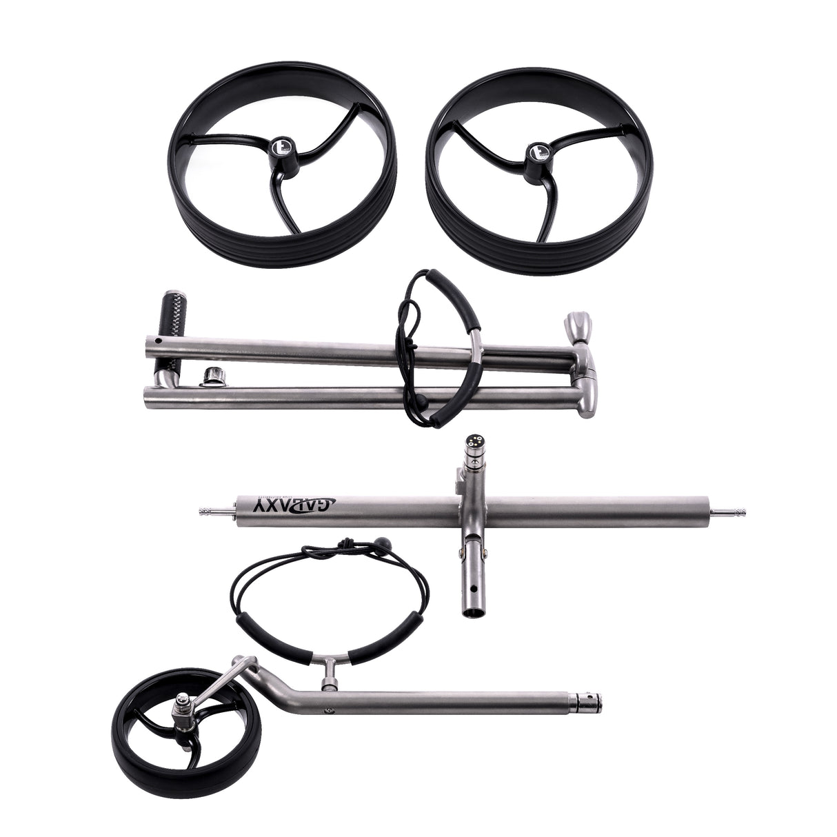 GALAXY Golf Titan Elektrotrolley Modelljahr 2025 inkl. magn. Parkbremse, Rückwärtsgang