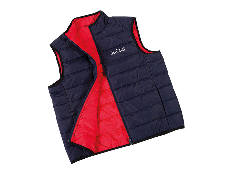 JuCad quilted vest men