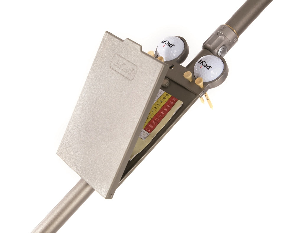 Porte-cartes de score JuCad - un accessoire de caddie pratique