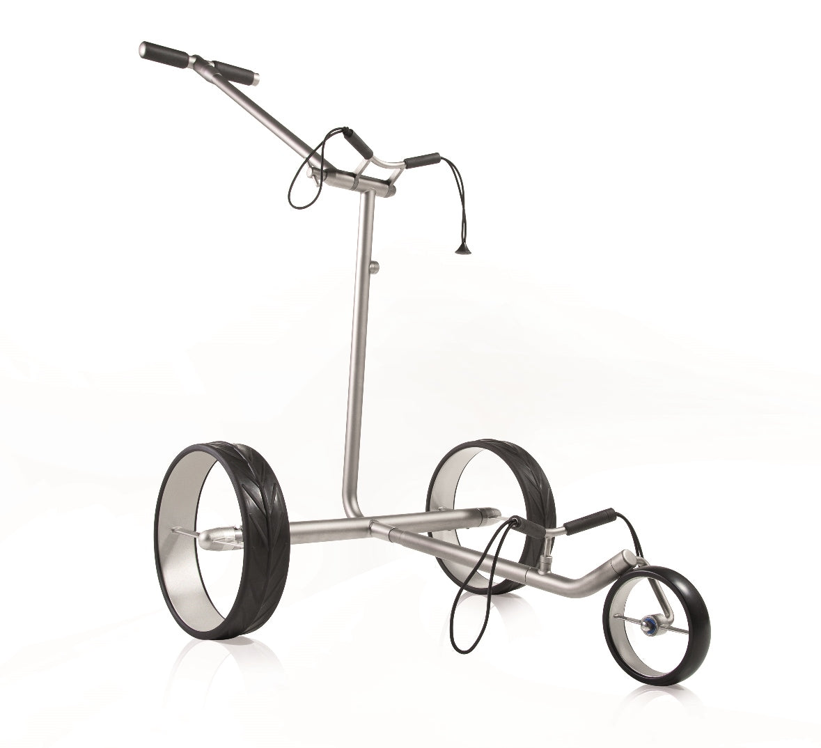 JuCad Elektro-Golftrolley Ghost Titan 2.0 - der klappbare Titan mit Komfortgriff