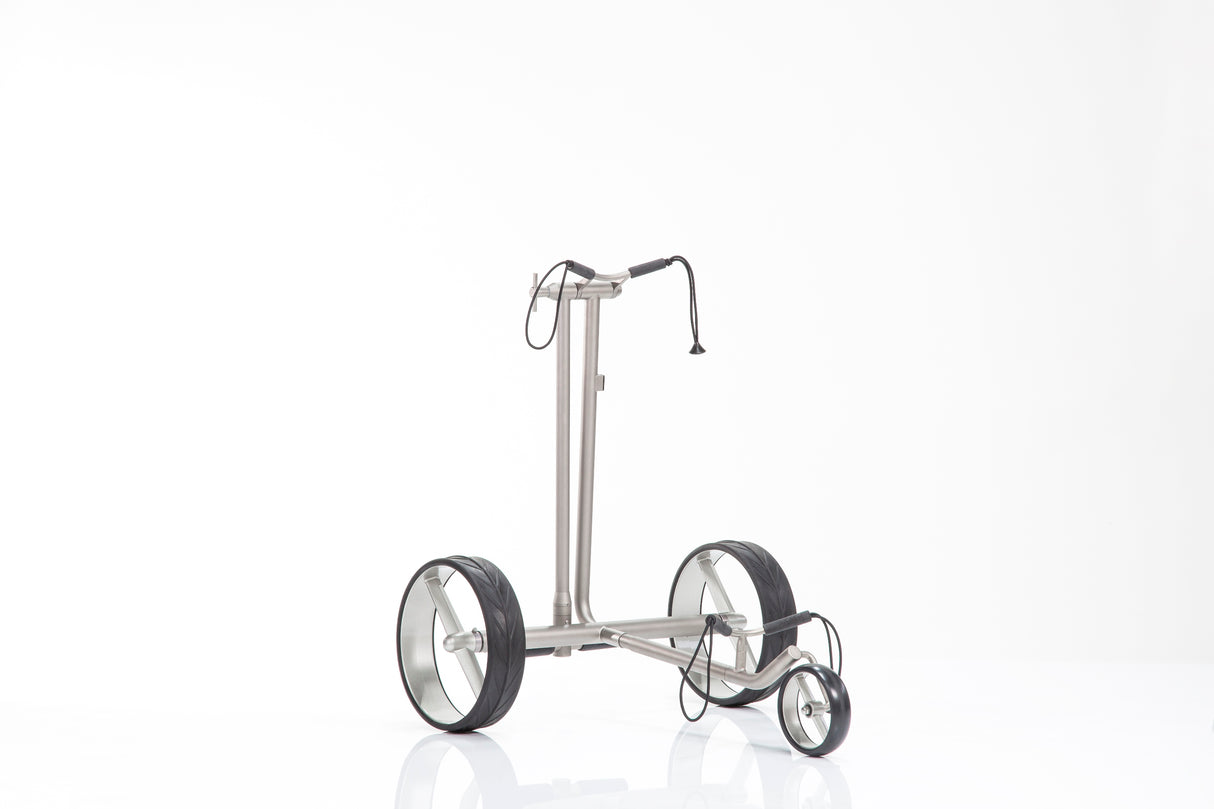 JuCad Elektro-Golftrolley Ghost Titan 2.0 - der klappbare Titan mit Komfortgriff
