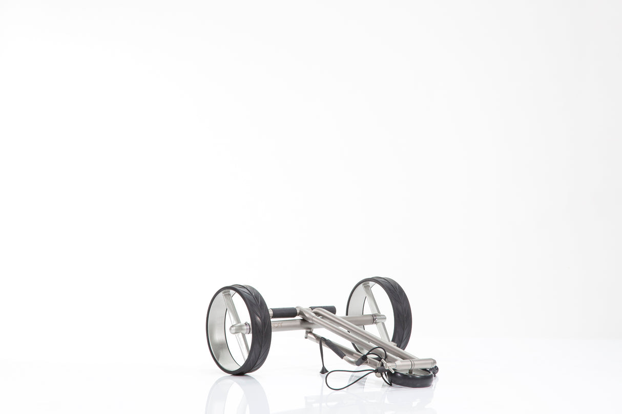 JuCad Elektro-Golftrolley Ghost Titan 2.0 - der klappbare Titan mit Komfortgriff
