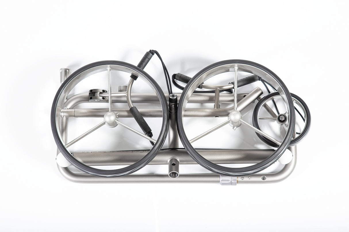 JuCad Elektro-Golftrolley drive SL Titan Travel eX 2.0 - unsere Nr. 1 mit exklusiver Ausstattung