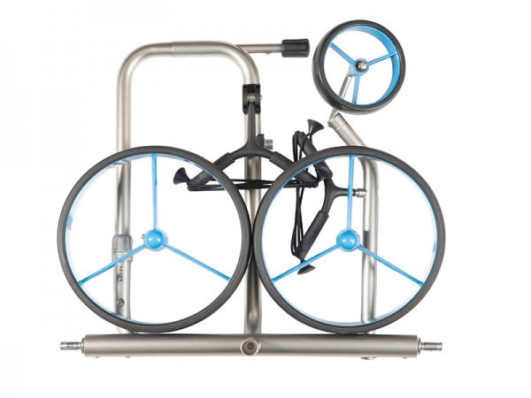 JuCad Elektro-Golftrolley Junior drive Edelstahl - für unsere jüngsten Golfer