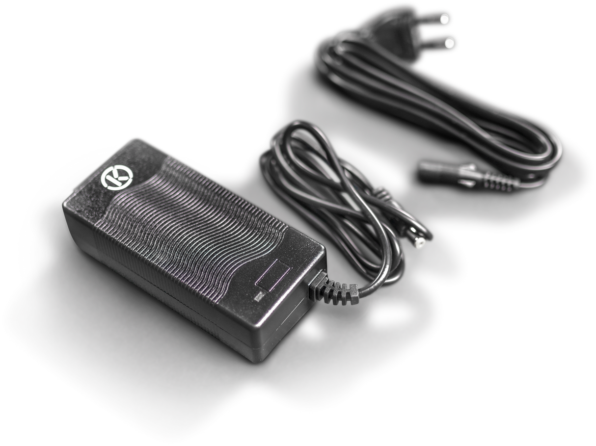 Chargeur KIFFE GOLF pour batteries Li-Ion 25,2 V "K1/K3/K5/K6" - fabriqué en Allemagne | Batteries & accessoires KIFFE GOLF