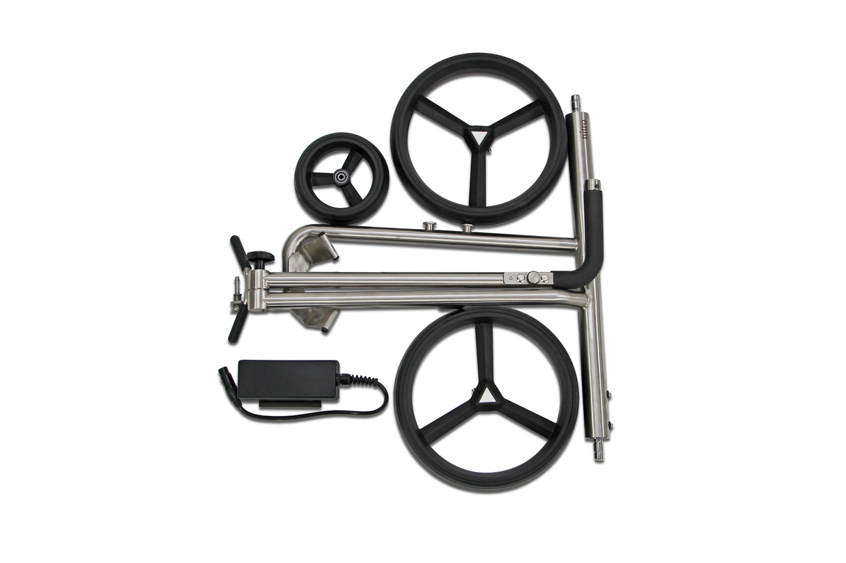 PG-Powergolf Elektro-Golftrolley Nitro Flat Steel