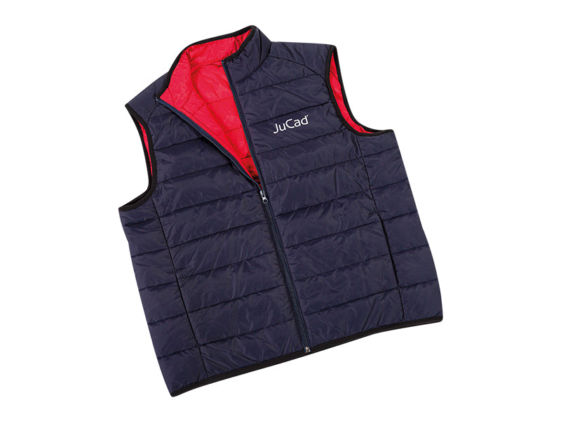 JuCad quilted vest men