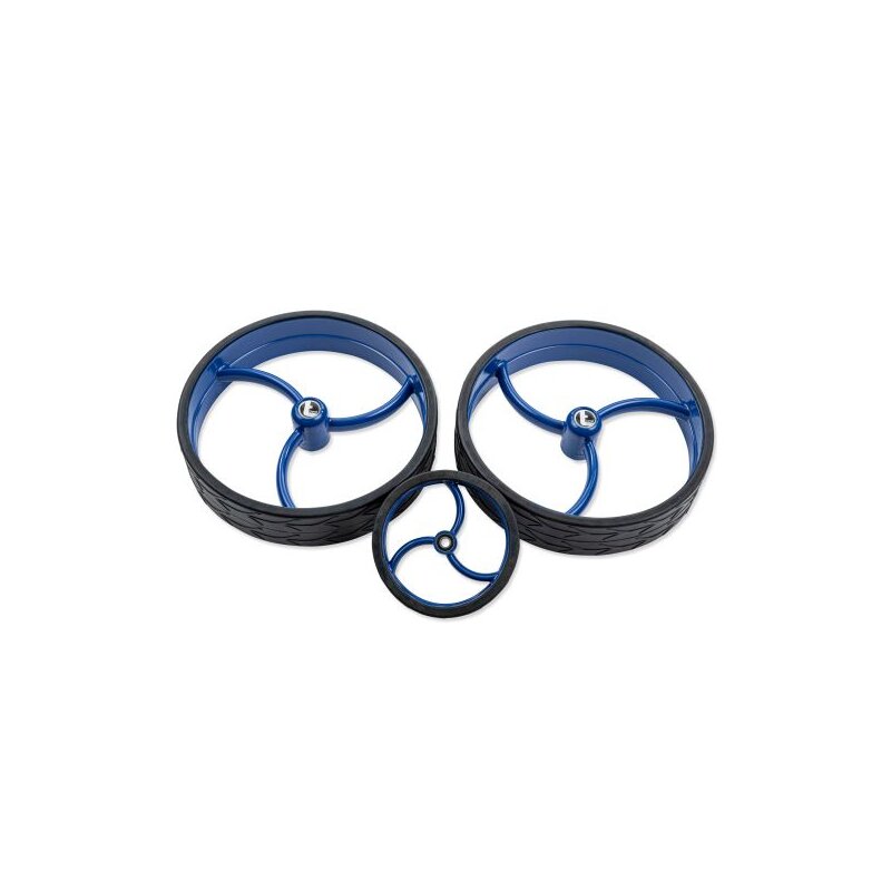 Trendgolf Rädersatz Blau für streaker, walker, cushy, ranger