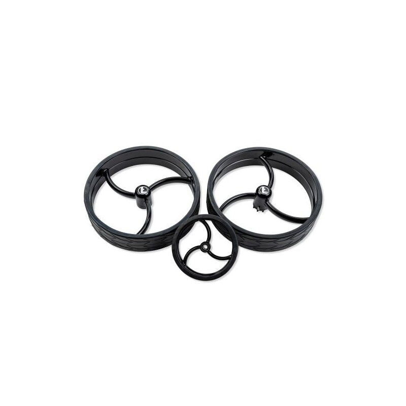 Trendgolf wheel set black for streaker, walker, cushy, ranger