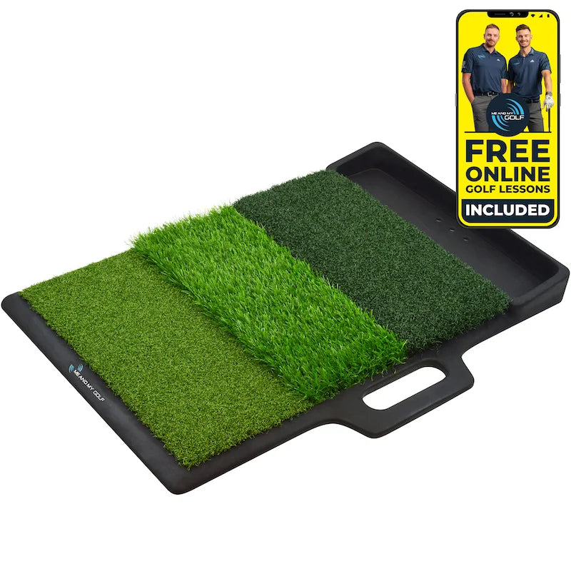 ME AND MY GOLF Tri-Turf Golf Tee Mat