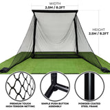 SIMSPACE Golf Deluxe Home Driving Net