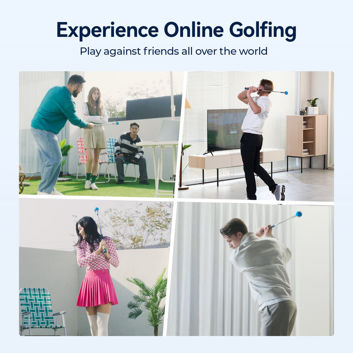 Simulateur de golf intelligent PHIGOLF 2 : Entraîneur et analyseur de swing