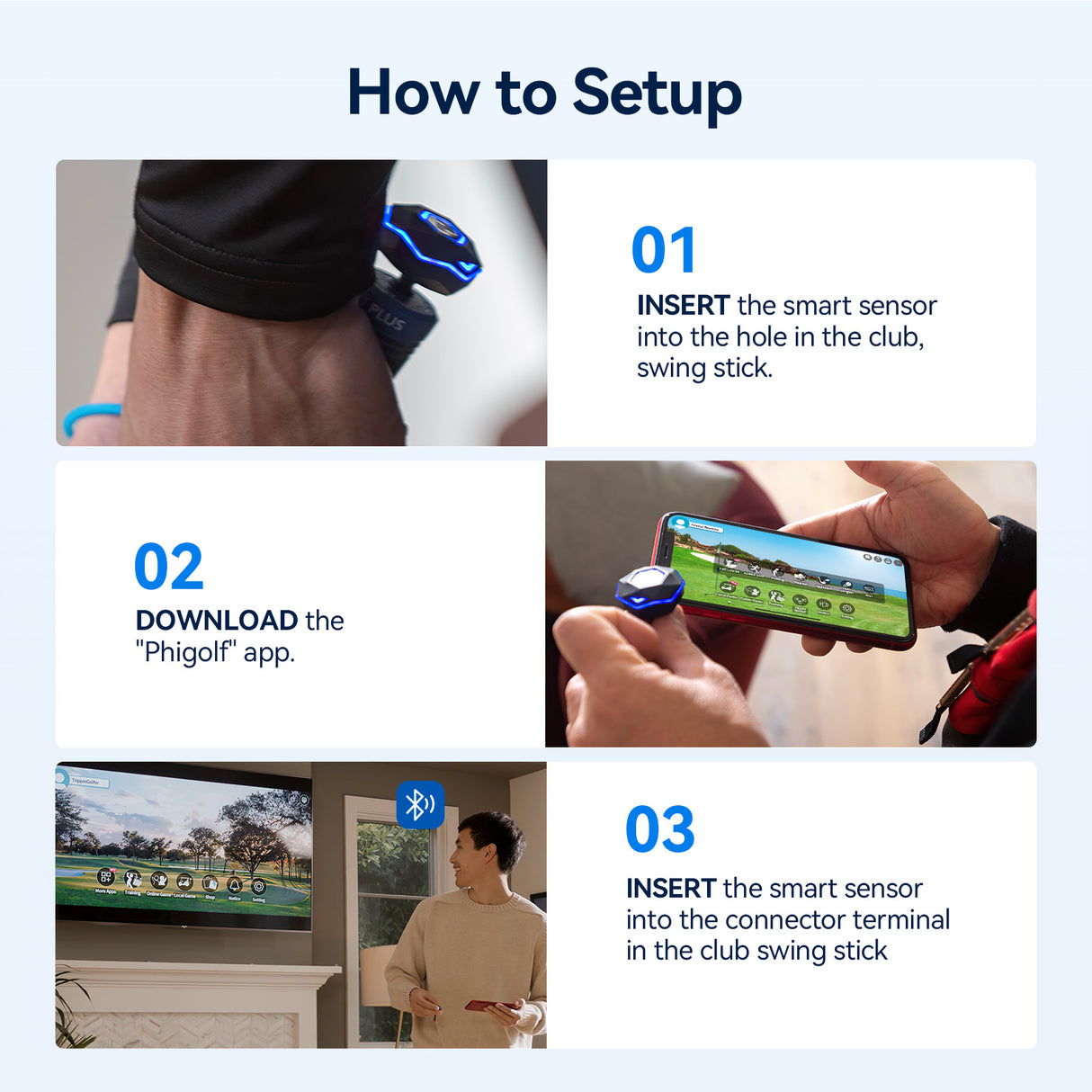 Simulateur de golf intelligent PHIGOLF 2 : Entraîneur et analyseur de swing