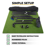 SIMSPACE Golf Deluxe Home Driving Net
