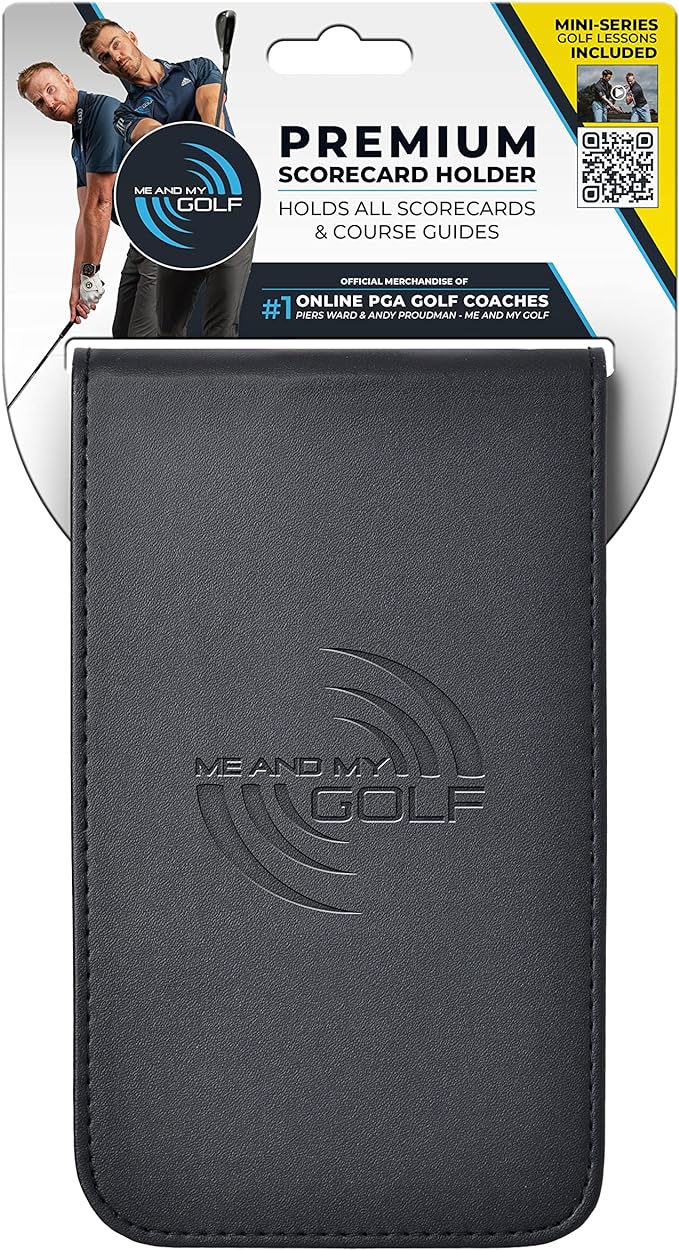 Porte-cartes de score premium ME AND MAY GOLF