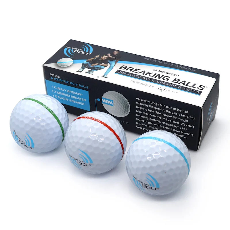 ME AND MY GOLF Breaking Ball Putting Mat