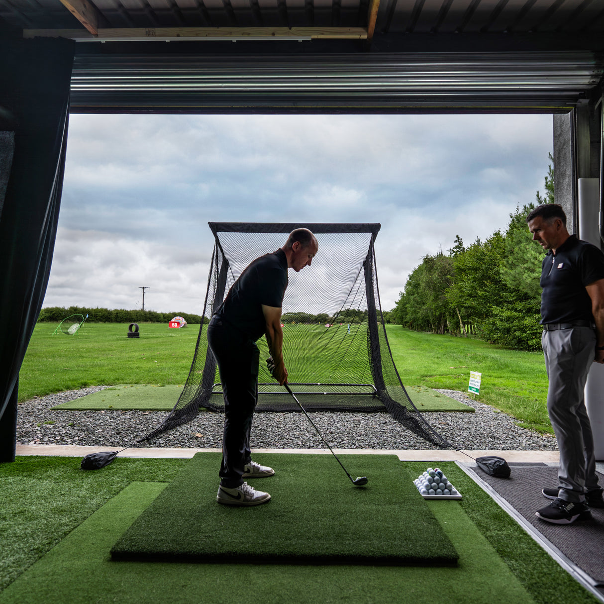 SIMSPACE Golf Deluxe Home Driving Net
