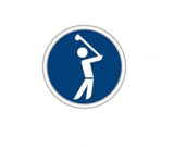 FLAG18 One Size Ball Marker Various Designs