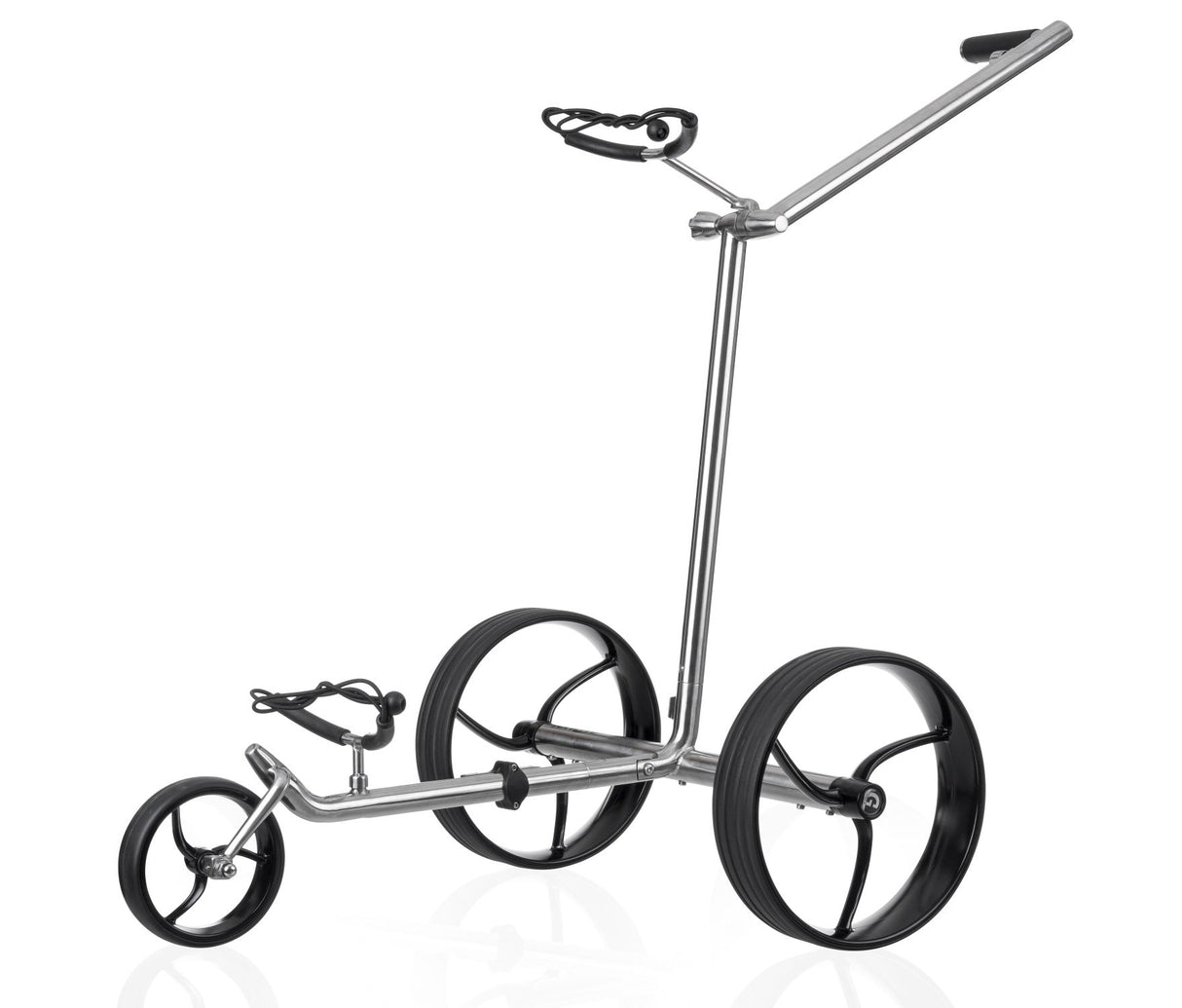 Chariot électrique en acier inoxydable GALAXY année modèle 2025 incl. magn. Frein de stationnement