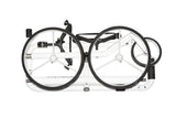 JuCad Carbon Travel Bianco SV 3.0 - Elektrotrolley