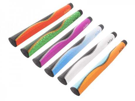 JuCad Putter X900 - Edelstahl mit Jucad Jumbo Puttergriff weißer Pin