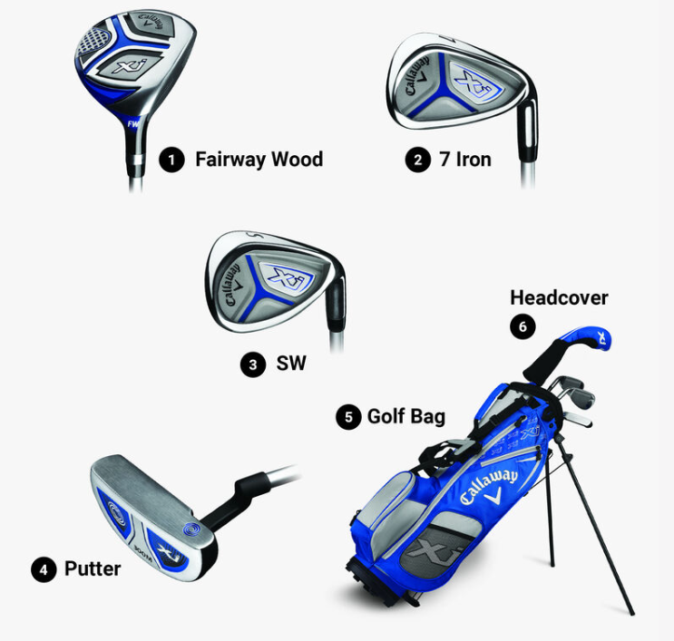 Ensemble complet CALLAWAY XJ Junior