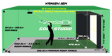 The SportScreen Vanish Series® | Einfahrbare Golfkabine