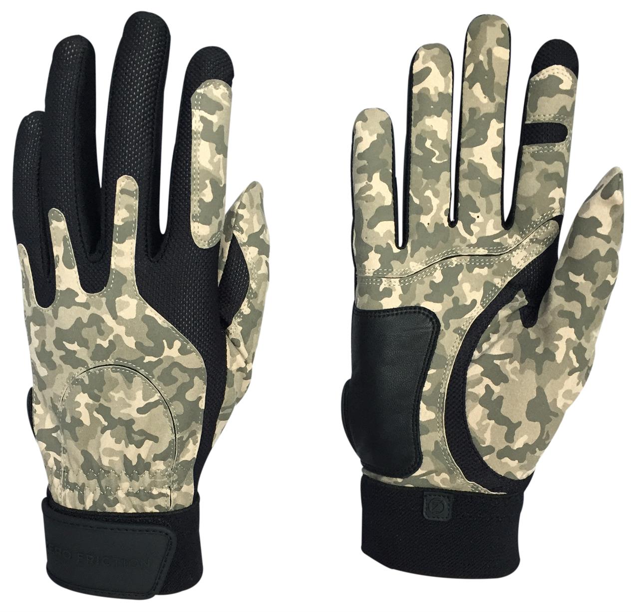Zero Friction Camo Gloves Men