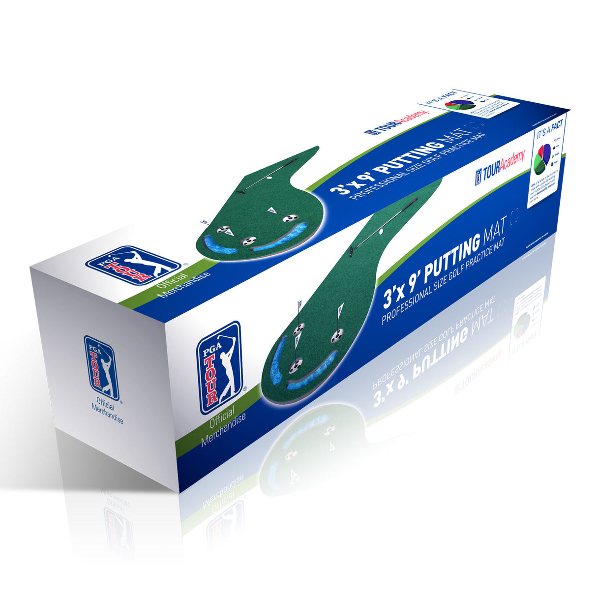 Tapis de putting PGA TOUR 3 pieds x 9 pieds