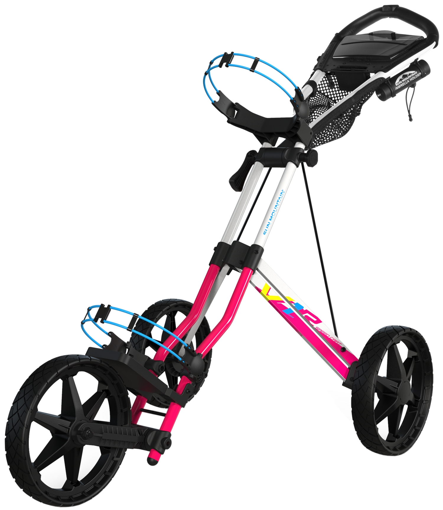 SUN MOUNTAIN 3-Rad Golftrolley V1R Ausstellungsstück