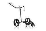 JuCad Golftrolley Carbon Shadow 3 roues - l'élégant noir mat léger
